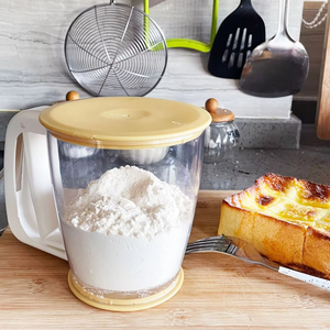 Wholesale Multifunctional Low MOQ Handheld Flour Sieve Set with Fine <b>Plastic</b> <b>Mesh</b> for Pastry Cake Decorating Needs - Product Image 5