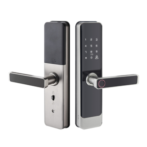 Cerradura de Puerta Digital WiFi sin Llave con Contraseña desde la Aplicación, Antirrobo, para Puertas de Madera/Vidrio/Aluminio, Huella Dactilar Inteligente, Aplicación Tuya para Uso en Oficina - Product Image 4
