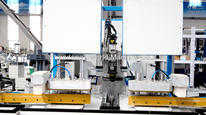 Linea di Produzione Automatica per Finestre in PVC UPVC a Prezzo di Fabbrica, Macchina per Saldatura e Pulizia a Quattro Teste CNC 15kW con Controllo PLC 380V - Product Image 6