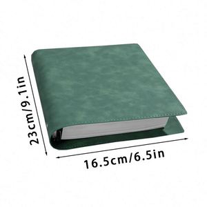Hot Sale <b>A5</b> PU Leather Cover Waterproof Hardcover Custom <b>Binder</b> Binding Organizer Planning Notebook Loose-leaf Custom Logo 80 - Product Image 1