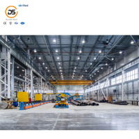 Atelier préfabriqué en acier de grande taille, bâtiment préfabriqué industriel haute résistance pour la fabrication