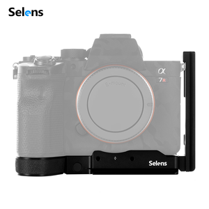Selens ตัวยึดกล้อง SLS8-A74-B รูปตัว L, ตัวยึดลดการสั่นไหวสำหรับ <span class=keywords><strong>Sony</strong></span> <span class=keywords><strong>A7R</strong></span> <span class=keywords><strong>IV</strong></span> - Product Image 1