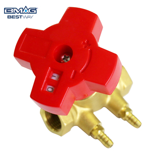 Bmag Nhà cung cấp Van cân bằng chuyên nghiệp 15-50mm đồng thau rèn Van cân bằng tay điều chỉnh Van cân bằng - Product Image 3