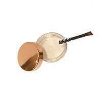 Nouveau Gel Coiffant Sourcils 2-en-1 Double Embout Transparent Anti-écaillage pour Présentoir Prêt à l'emploi, Emballage Personnalisé, Faible MOQ, Meilleure Vente Professionnelle