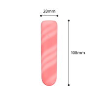 Vibrador de Silicona Líquida de Venta Directa de Fábrica, Vibrador de Bala con Fuerte Vibración, Varita AV para Masaje Femenino 108*28mm