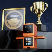 Chargeur sans fil rotatif multifonction 25W, charge rapide sans fil, charge magnétique, écran tactile couleur