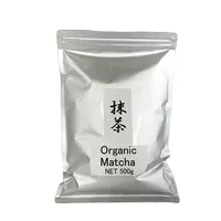 Poudre de thé vert, commerce personnalisé, biologique, en vrac, japon