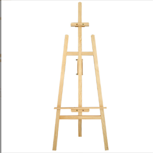 High Quality Wooden <strong>Easel</strong> <strong>Display</strong> Floor <strong>Easel</strong> Tripod <strong>Easel</strong> for Art Supply 147*53cm - Product Image 1