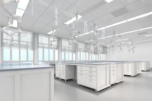 Mesa de Laboratorio con Encimera de Cerámica Resistente al Calor y a la Corrosión, Estructura Completamente de Acero, Banco Experimental para Laboratorio de Química - Product Image 2