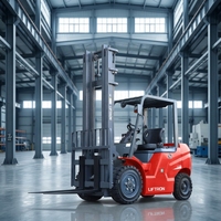 Gudang dan Operasi Distribusi yang Cepat Bergerak Forklift Listrik Liftron CPD35