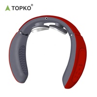 TOPKO-massage intelligent électrique sans fil pour soulager la douleur du cou, massage à impulsion chauffant et vibrant, marque privée