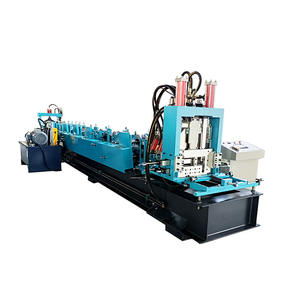 Hydraulisches Motorantrieb system Schnell wechsel größe <span class=keywords><strong>C</strong></span> und Z Stahl Pfetten walzen form maschine <span class=keywords><strong>c</strong></span> z Rollform maschine - Product Image 4
