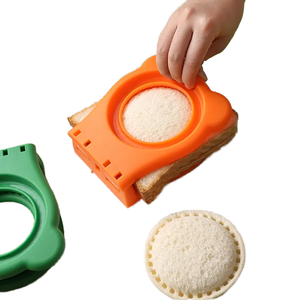 Accesorio de Cocina DIY de Acero Inoxidable, Herramienta para Sándwiches de Bolsillo, Sellador y <span class=keywords><strong>Molde</strong></span> para Cortar Pan para Uso Doméstico, Sándwich de Acero Inoxidable - Product Image 1
