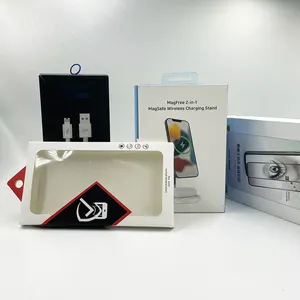 Pvc盒手机壳包装免费设计纸卡盒定制Logo手机盖手机零售包装盒