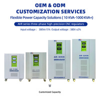Reguladores de Voltaje CNC de Alta Precisión de 20KVA, Estabilizadores Trifásicos con Corriente CA de 20kw 110v, Estabilizador de Voltaje/Estabilisateur