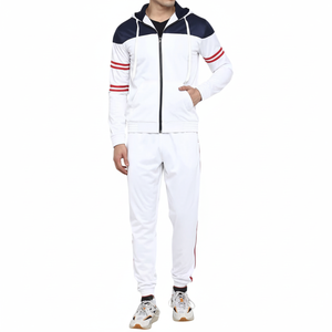 Wholesale Custom Logo Men <b>Plain</b> <b>Tracksuit</b> Jogging Jogger Suit Set Crewneck Sweatshirt Sweat Suit - Product Image 1
