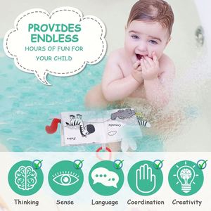 Libro de Tela para Bebés, Suave al Tacto, Sensorial 3D, Libros de Tela Arrugada para Recién Nacidos - Product Image 5