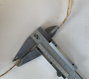 Ficelle en lin non cirée de 2 mm, cordon en lin naturel pour l'emballage, cordes - Product Image 3