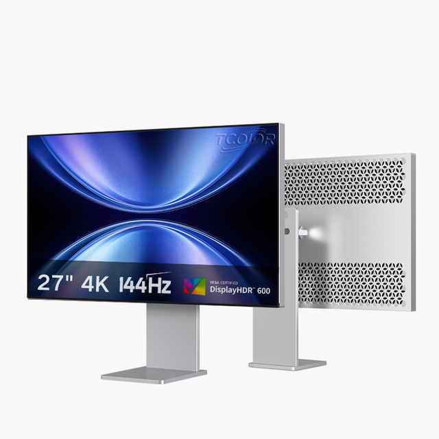 TCOLOR Stock 4K 27 Inch Monitor 144Hz Monitor UHD 4K Gaming Monitor 27 Inch HDR400 IPS Panel XDR Display With VESA for Esports