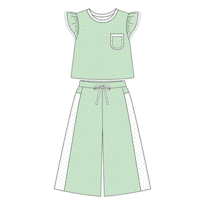 Conjunto de Ropa para Bebé de Diseño Nuevo, Conjuntos de Ropa para Niñas con Puntos Coloridos - Product Image 6