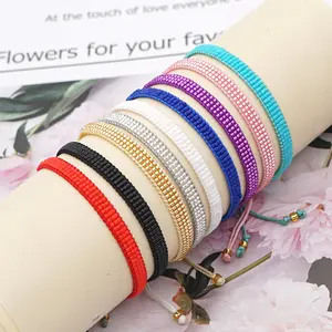 Go2boho 멕시코 여름 다채로운 페르시 팔찌 세트 여성 Pulsera 보석 Boho 수제 우정 문자열 미유키 비즈 팔찌