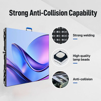 Pantalla LED para Exteriores R&E P4, Resistente al Agua IP65, Legible Bajo la Luz Solar, Pantalla de Fondo para Escenarios, 500x1000mm, Aluminio Fundido a Presión