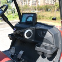 Carrito de Golf Eléctrico Rainbow de 48V, de Aluminio, 4 Plazas, Homologado para Calle, con Certificación DOT, EEC y GCC, Buggy Eléctrico de Lujo