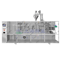 Machine de remplissage de sacs plastiques multifonctionnelle HFFS Sachet plat de qualité alimentaire solide Machine d'emballage à moteur