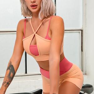 Fitness Yoga Set Gymkleding Sportpakken Sexy Vrouwen Naadloze Sportkleding Hoge Stretch Yoga Broek Leggings Bh Sets Top Sportkleding - Product Image 3