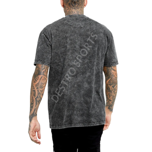 T-shirt Homme Oversize en Coton de Qualité Supérieure, Coupe Ample, avec Logo Personnalisé, Nouveau Design, Lettres Tendance, Faible MOQ, Marque Privée - Product Image 3