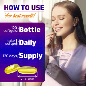 Aceite de hígado de bacalao de ALTA CALIDAD y vitaminas en cápsulas blandas. Apoya la salud del corazón, cerebro, huesos, dientes y ojos, y fortalece el sistema inmunológico. - Product Image 3