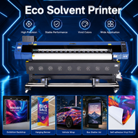 Impresora de Inyección de Tinta de 2.1m a Precio de Fábrica, Impresora Eco-Solvente con Cabezal I3200/xp600 para Impresión de Pancartas, Vinilos y Adhesivos para Automóviles