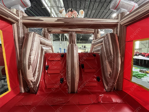 Glissière gonflable commerciale de videur de PVC nouveau château plein d'entrain de conception Pirate maison gonflable de rebond enfants château rebondissant - Product Image 6