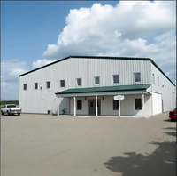Grande personnalisation, entrepôt en acier léger 40*60, fabricant de structures d'atelier, kits de construction métallique avec soudure à vendre