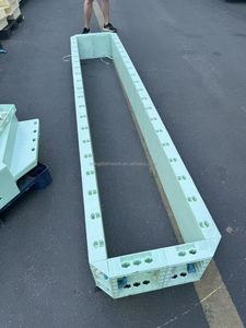 Coffrage en plastique PP 1500x1200mm, panneau réutilisable de grande taille pour la construction de murs en béton - Product Image 3
