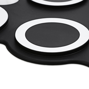 Điện tử linh hoạt Bass USB Midi Tay cán trống Pad Nhà cung cấp trống đặt đồ chơi - Product Image 5