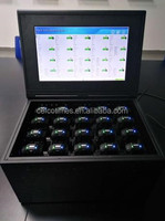 Station d'accueil pour caméra corporelle de gestion des preuves numériques, écran tactile 19-21,5 pouces, stockage 4 To, reconnaissance faciale et empreintes digitales
