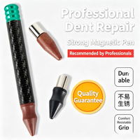 Stylo magnétique industriel pour réparation de bosses de voiture, outil de débosselage sans peinture en fibre de carbone avec pointes en bakélite PEEK