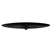 Aile avant en fibre de carbone Axis Hydrofoil Art V2 1099, modèle 2026, nouvelle aile de pompe OEM ODM personnalisée en gros, 1220 cm² UHM AR10
