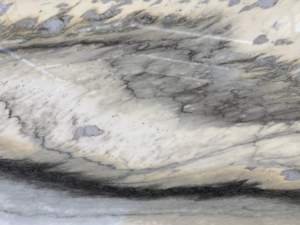 Losas de Cuarcita Natural Italiana Rare White Gold Black Stripes Oyster Fabbricotti para Encimeras de Cocina - Product Image 6