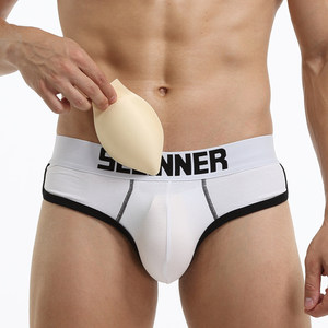 Men's <strong>Padding</strong> Shapewear Panty Man Pads Boxer Bfiefs Butt Enhancer Lifting Mens Padded <strong>Underwear</strong>