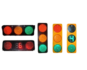 Semáforo LED impermeable IP65 <span class=keywords><strong>de</strong></span> 300mm-Semáforo <span class=keywords><strong>de</strong></span> señal <span class=keywords><strong>de</strong></span> tráfico <span class=keywords><strong>de</strong></span> vehículos - Product Image 4