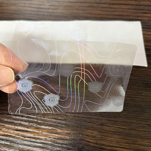 カスタムPET透明3Dセキュリティホログラムステッカーホログラム<span class=keywords><strong>ID</strong></span>カードオーバーレイラミネーションホログラムホログラフィックラベルステッカー - Product Image 5