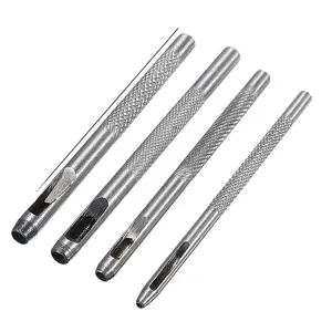 2.5MM/3.0MM/3.5MM/4.0MM 소형 휴대용 강철 펀치 가죽 공구 오일프리 벨트 둥근 구멍 펀처 종이