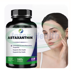 Ausreson Naturel Astaxanthine Compléments Alimentaires Soins De La Peau Vitamine Haute 12mg En Vrac 24 mg Astaxanthine Capsules - Product Image 1