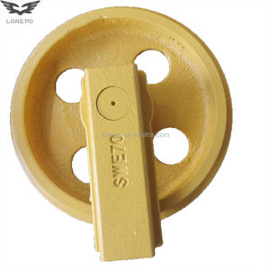 Penggali SWE60 SWE70 Suku Cadang Kereta Bawah Roda Idler Depan Roda Penyangga Sunward Swe70 - Product Image 1
