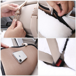 Funda de Asiento de Coche de Alta Calidad, Juego Completo, Piel Sintética de Conejo, Universal, para <span class=keywords><strong>Toyota</strong></span>/Tesla/Honda/Byd/bmw - Product Image 4