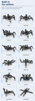 My Robot Time Hexapod Spider WiFi HD Camera STEM Educational Python C++ Programmable Bionic Gait Kit Face Recognition App