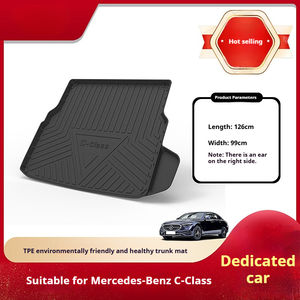 Alfombrilla de Carga para Maletero de Coche 3D, Alfombrillas de TPE para Automóviles, Accesorios Interiores para Mercedes-Benz Clase C Sedán Gasolina C350e - Product Image 3