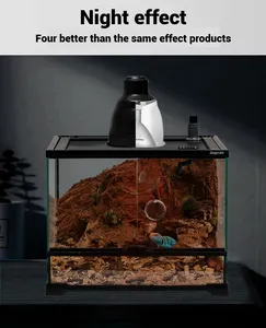 Lampes chauffantes pour animaux Contrôle de la température Lampe chauffante pour reptiles 50w/80w 220v Ampoule chauffante infrarouge pour animaux de compagnie Boîte chauffante pour animaux <span class=keywords><strong>d</strong></span>'élevage - Product Image 6